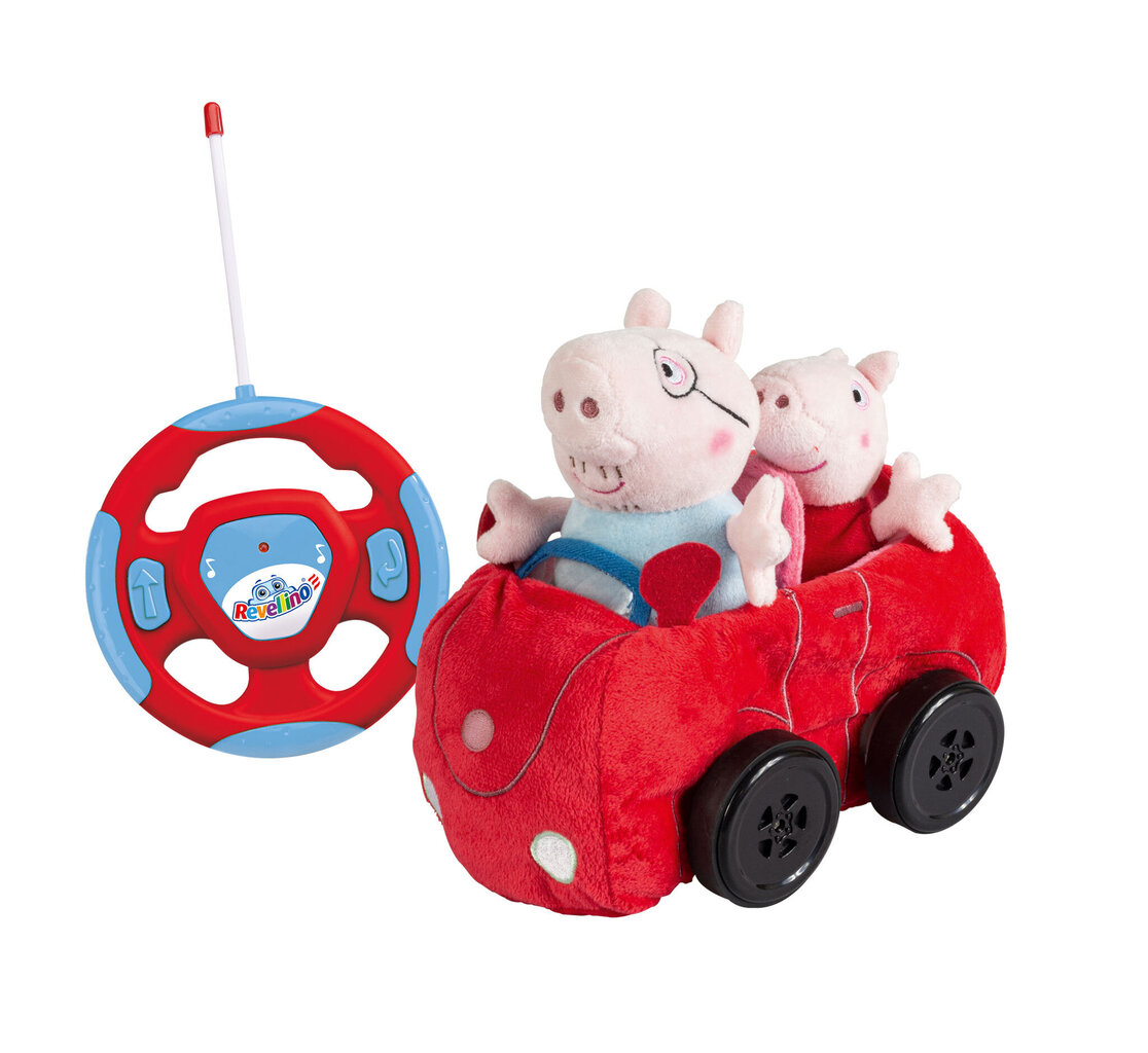 Radijo bangomis valdomas automodelis su pakeleiviais Revell Kiaulytė Pepa (Peppa Pig), 23203 kaina ir informacija | Žaislai kūdikiams | pigu.lt