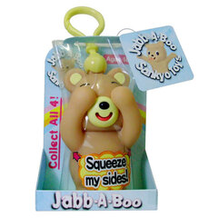 Interaktyvus žaisliukas-pakabutis rudas meškutis Jabb-A-Boo kaina ir informacija | Jabb-A-Boo Vaikams ir kūdikiams | pigu.lt