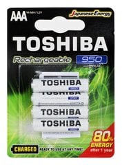 Toshiba TNH-03GAE BP-4C цена и информация | Батарейки | pigu.lt