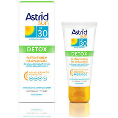 Kremas nuo saulės Astrid Sun Detox SPF 30, 50ml цена и информация | Кремы от загара | pigu.lt