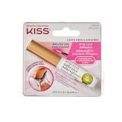 Blakstienų klijai Kiss My Face Strip Lash Adhesive Clear, 5 g kaina ir informacija | Priklijuojamos blakstienos, blakstienų rietikliai | pigu.lt