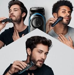 Braun BT3240+ GILLETTE FLEXBALL цена и информация | Машинки для стрижки волос | pigu.lt