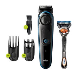 Braun BT3240+ GILLETTE FLEXBALL цена и информация | Машинки для стрижки волос | pigu.lt