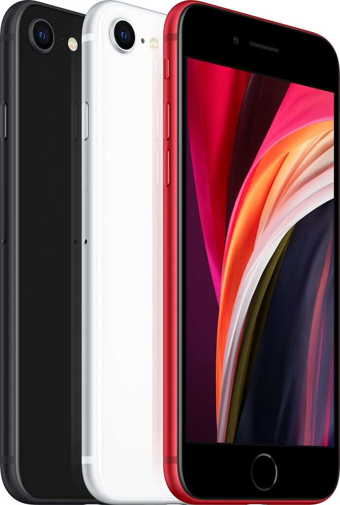 Apple iPhone SE (2020), 64GB, Black цена и информация | Mobilieji telefonai | pigu.lt