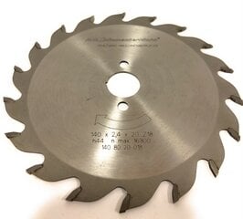 Пильный диск по дереву, Ø140 x 2,4/1,4 x 20мм, Z-18 H.O Schumacher+Sohn цена и информация | Механические инструменты | pigu.lt