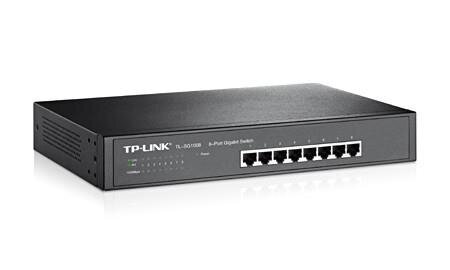 TP-Link TL-SG1008 kaina ir informacija | Komutatoriai (Switch) | pigu.lt