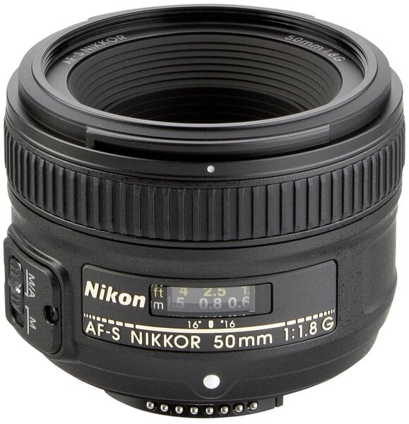Objektyvas Nikon AF-S NIKKOR 50 mm f/1.8G kaina | pigu.lt