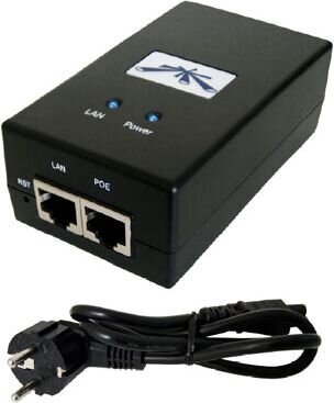Ubiquiti UBNTPOE2424W kaina ir informacija | Adapteriai, USB šakotuvai | pigu.lt