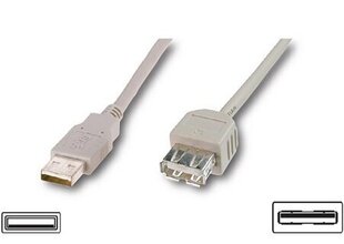 Logilink USB 2.0 extensio cable, USB A f цена и информация | Кабели и провода | pigu.lt