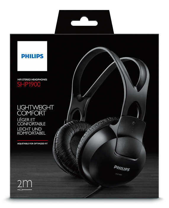 Philips SHP1900 Black цена и информация | Ausinės | pigu.lt