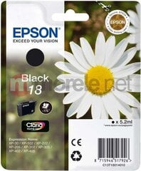 Epson XP-215, juoda kaina ir informacija | Kasetės rašaliniams spausdintuvams | pigu.lt