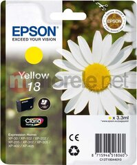 Epson C13T18044010 kaina ir informacija | Kasetės rašaliniams spausdintuvams | pigu.lt