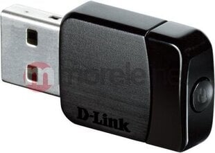 D-LINK USB DWA-171 2.4 GHz a 5GHz kaina ir informacija | Adapteriai, USB šakotuvai | pigu.lt