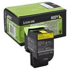 Lexmark 802Y, geltona kaina ir informacija | Kasetės lazeriniams spausdintuvams | pigu.lt