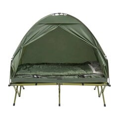 Уличный лежак/палатка SoBuy OGS32-L-GR, зеленый цена и информация | Шезлонги | pigu.lt