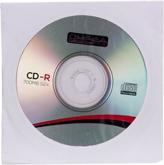 Omega Freestyle CD-R 700 Мб 52x в конверте цена и информация | Виниловые пластинки, CD, DVD | pigu.lt