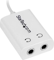 Adapteris StarTech MUY1MFFADPW Audio Jack kaina ir informacija | Adapteriai, USB šakotuvai | pigu.lt