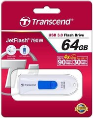 USB накопитель данных Transcend TS64GJF790W цена и информация | USB накопители | pigu.lt