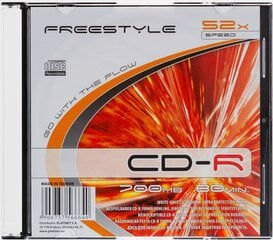 Omega Freestyle CD-R 700MB 52x Slim цена и информация | Виниловые пластинки, CD, DVD | pigu.lt