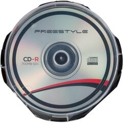 Omega Freestyle CD-R 700MB 52x 10шт Cake цена и информация | Виниловые пластинки, CD, DVD | pigu.lt