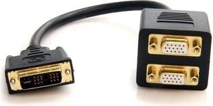 Adapteris StarTech DVISPL1VV DVI-I 2xVGA kaina ir informacija | Adapteriai, USB šakotuvai | pigu.lt