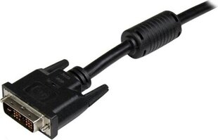 Цифровой видео кабель DVI-D Startech DVIDSMM3M            3 m Чёрный цена и информация | Кабели и провода | pigu.lt