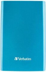 Verbatim Store n Go 1TB Blue цена и информация | Жёсткие диски (SSD, HDD) | pigu.lt