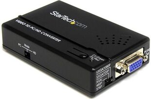 Адаптер StarTech VID2VGATV2 S-Video VGA цена и информация | Адаптеры, USB-разветвители | pigu.lt