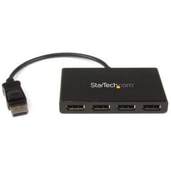 Сплиттер DisplayPort Startech MSTDP124DP Чёрный цена и информация | Startech Сетевое оборудование | pigu.lt