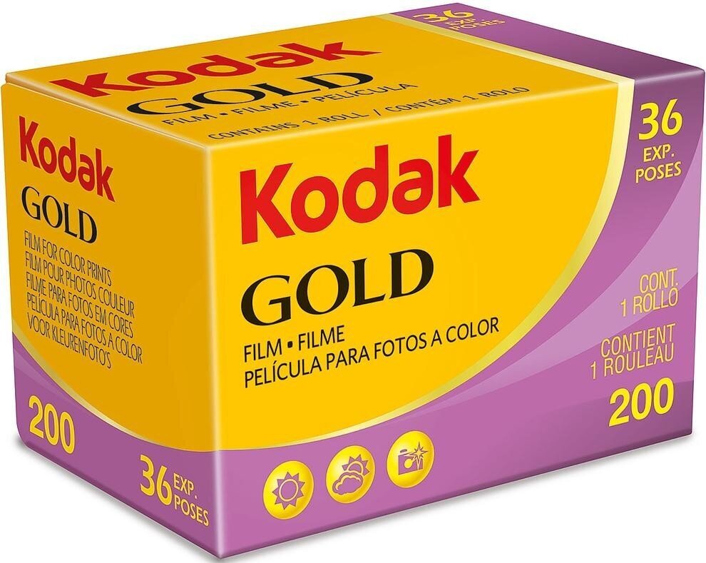 Kodak Gold 200/36 kaina ir informacija | Priedai fotoaparatams | pigu.lt