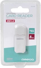 Кардридер Omega USB 3.0 OUCR3 (42847) цена и информация | Адаптеры, USB-разветвители | pigu.lt