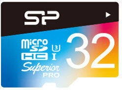 Карта памяти Silicon Power microSDHC 32ГБ Superior Pro Color U3 + адаптер цена и информация | Карты памяти для телефонов | pigu.lt