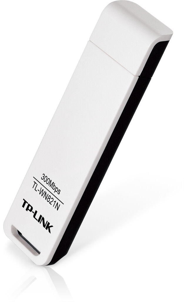 Bevielio tinklo adapteris TP-LINK TL-WN821N, 802.11b/g/n, 300 Mbps цена и информация | Maršrutizatoriai (routeriai) | pigu.lt