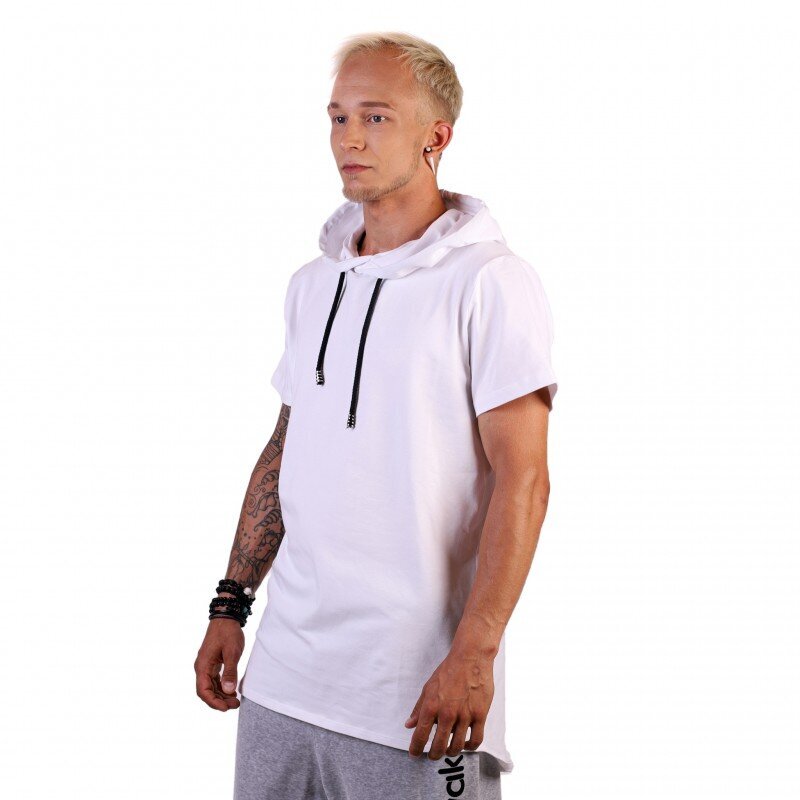 Marškinėliai Chuwak Short Sleeve Hoodie Pure White Unisex kaina ir informacija | Vyriški marškinėliai | pigu.lt