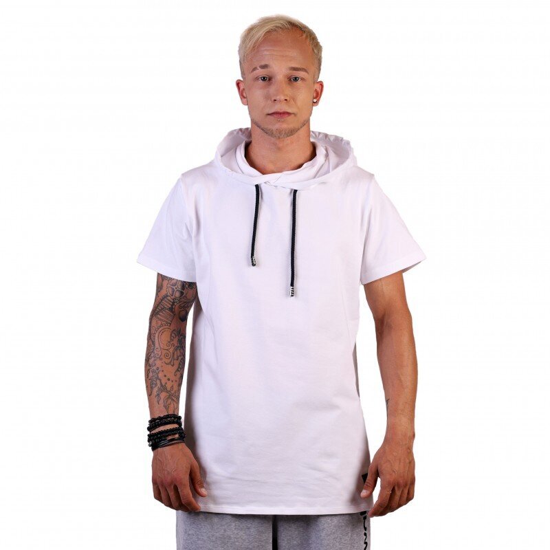 Marškinėliai Chuwak Short Sleeve Hoodie Pure White Unisex kaina ir informacija | Vyriški marškinėliai | pigu.lt