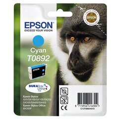 Чернильный картридж Epson C13T089240, голубой цена и информация | Картриджи для струйных принтеров | pigu.lt