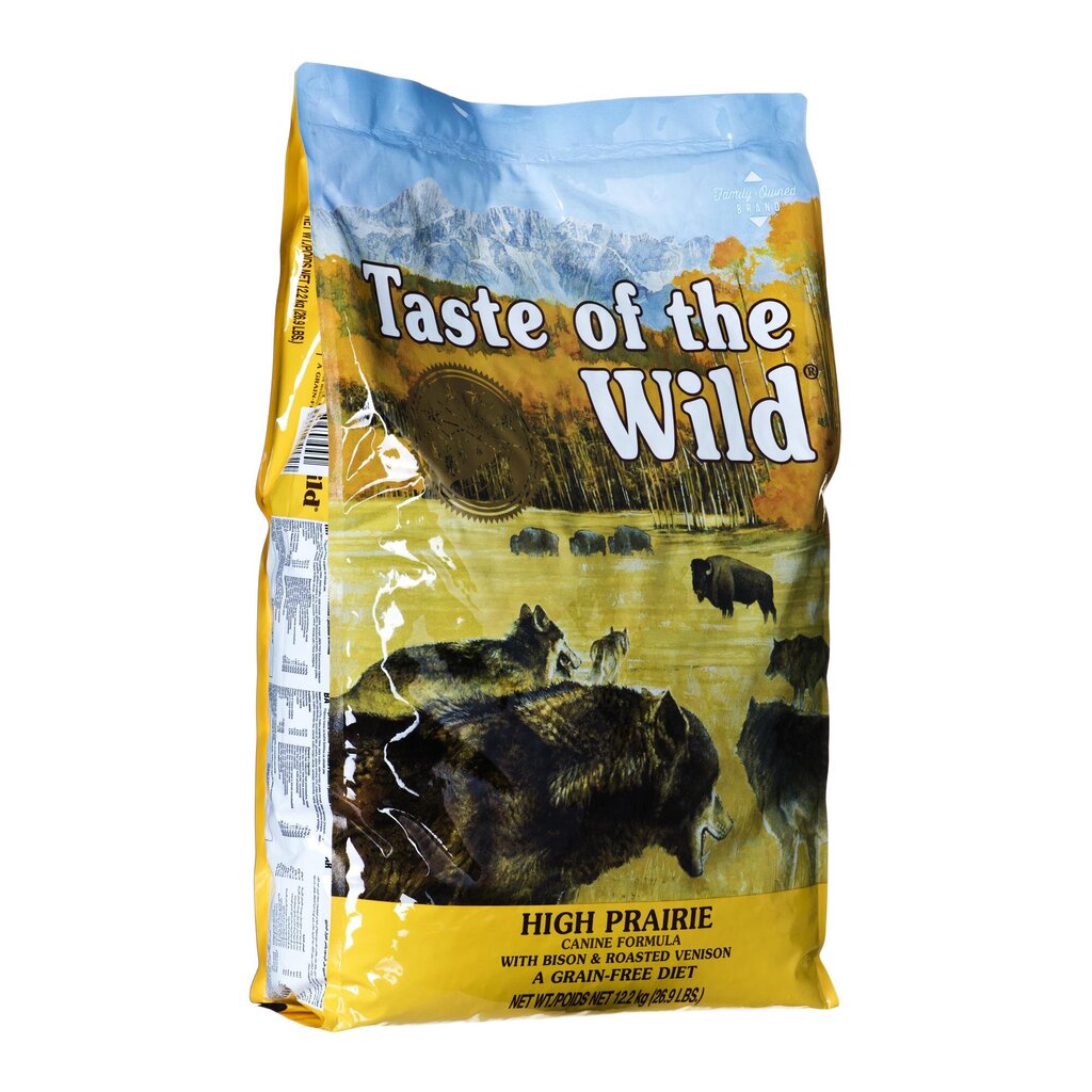 Taste Of The Wild High Prairie šunims su žvėriena, 12,2 kg kaina ir informacija | Sausas maistas šunims | pigu.lt