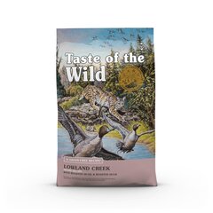 Полнорационный корм с уткой для котят и кошек Taste of the Wild Lowland Creek, 6.6 кг цена и информация | Сухой корм для кошек | pigu.lt