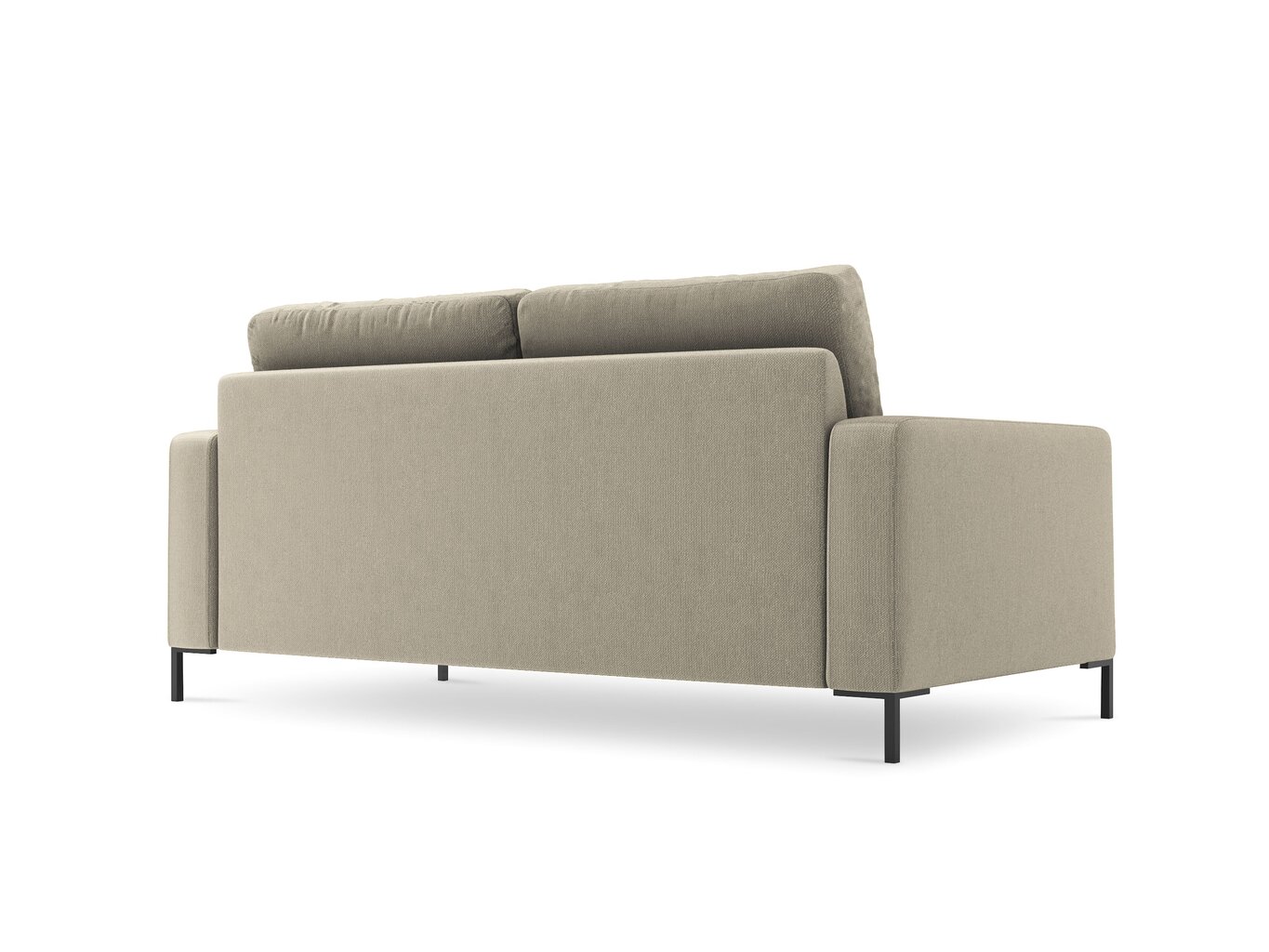 Dvivietė sofa Interieurs86 Seine, smėlio spalvos kaina ir informacija | Sofos | pigu.lt