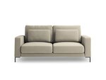 Dvivietė sofa Interieurs86 Seine, smėlio spalvos