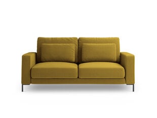 Dvivietė sofa Interieurs86 Seine, geltona kaina ir informacija | Sofos | pigu.lt