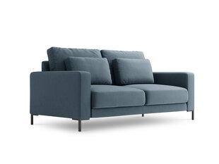 Dvivietė sofa Interieurs86 Seine, mėlyna kaina ir informacija | Sofos | pigu.lt