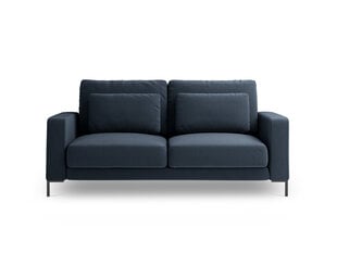 Dvivietė sofa Interieurs86 Seine, tamsiai mėlyna kaina ir informacija | Sofos | pigu.lt