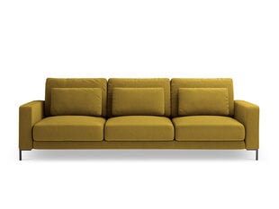 Trivietė sofa Interieurs86 Seine, geltona kaina ir informacija | Sofos | pigu.lt