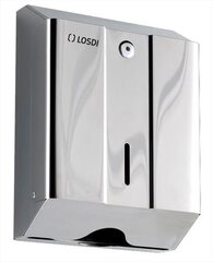 Дозатор бумажных полотенец LOSDI Inox 430 Satin 600 Océano цена и информация | Набор акскссуаров для ванной | pigu.lt