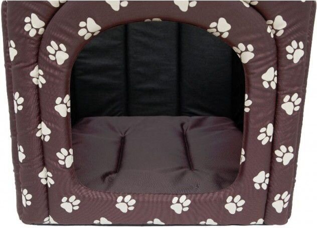 Hobbydog pagalvėlė į guolį-būdą Cordura Brown, R6, 78x68 cm kaina ir informacija | Guoliai, pagalvėlės | pigu.lt