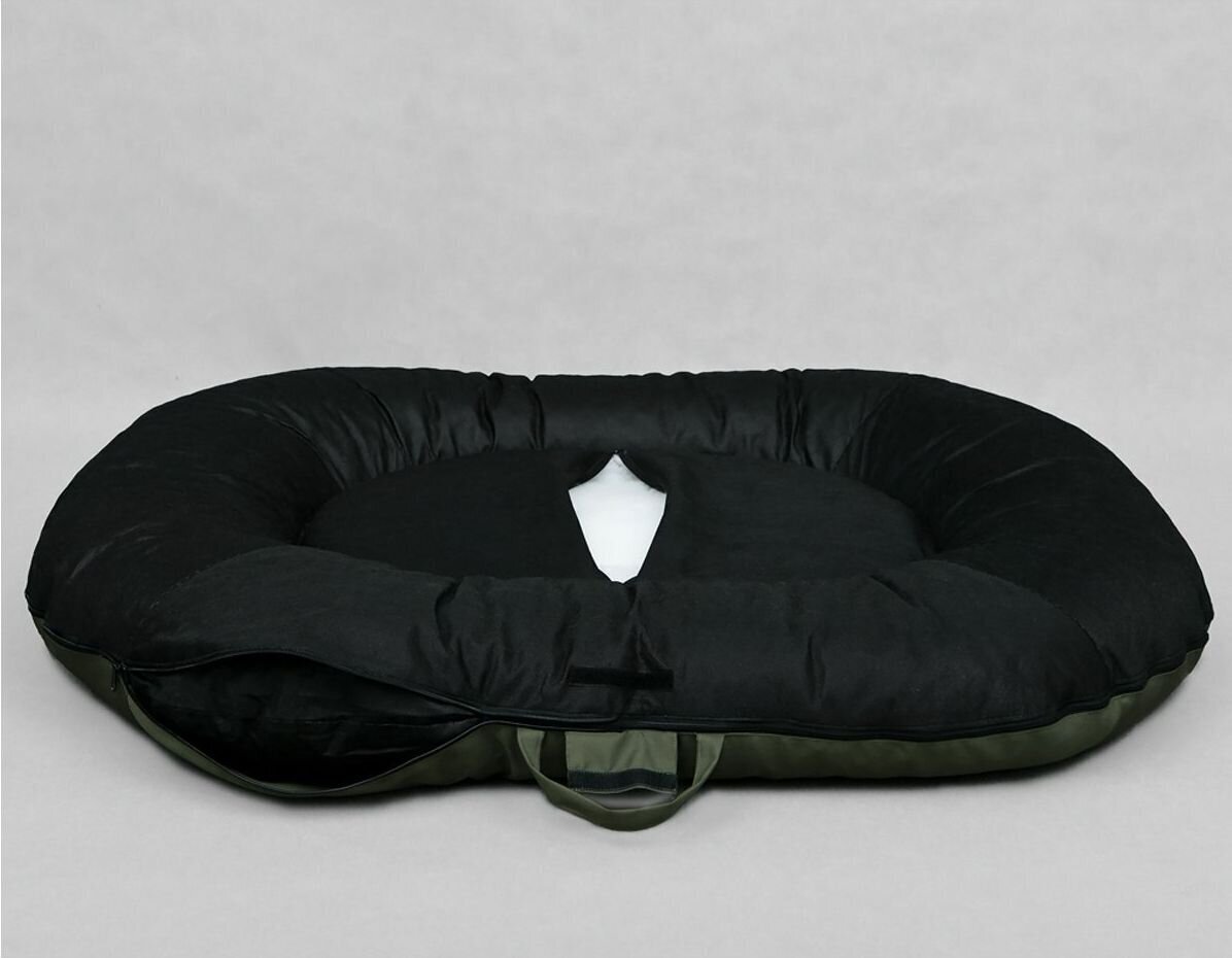 Hobbydog guolis Ponton Comfort, XXXL, Dark Green, 130x100 cm kaina ir informacija | Guoliai, pagalvėlės | pigu.lt