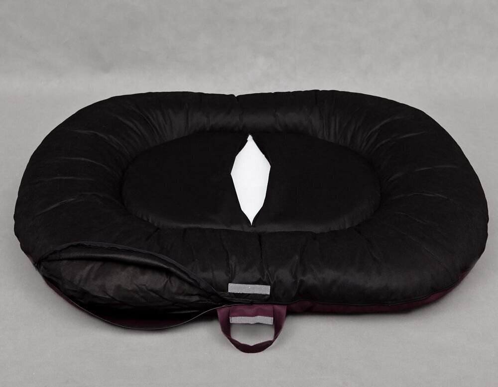 Hobbydog guolis Ponton Comfort, XL, Bordo, 100x78 cm kaina ir informacija | Guoliai, pagalvėlės | pigu.lt