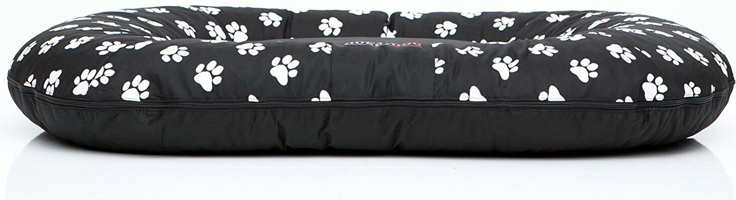 Hobbydog guolis Ponton Prestige, XXXL, Black Paws, 130x100 cm kaina ir informacija | Guoliai, pagalvėlės | pigu.lt