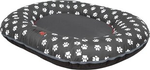 Hobbydog guolis Ponton Prestige, XXL, Grey Paws, 120x100 cm kaina ir informacija | Guoliai, pagalvėlės | pigu.lt